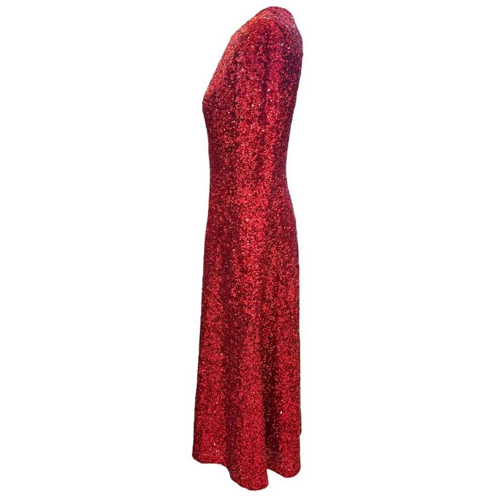 LK Bennett Red Sparkly Dress - 10 - NEW - image 5