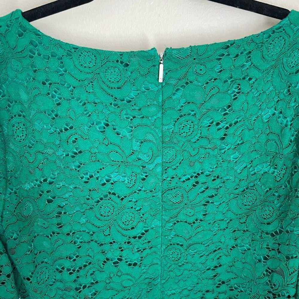 Lauren Ralph Lauren Emerald Green Lace Dress Size… - image 5