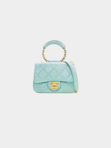 Chanel Late 2019-2020 Blue Lambskin In The Loop Mi