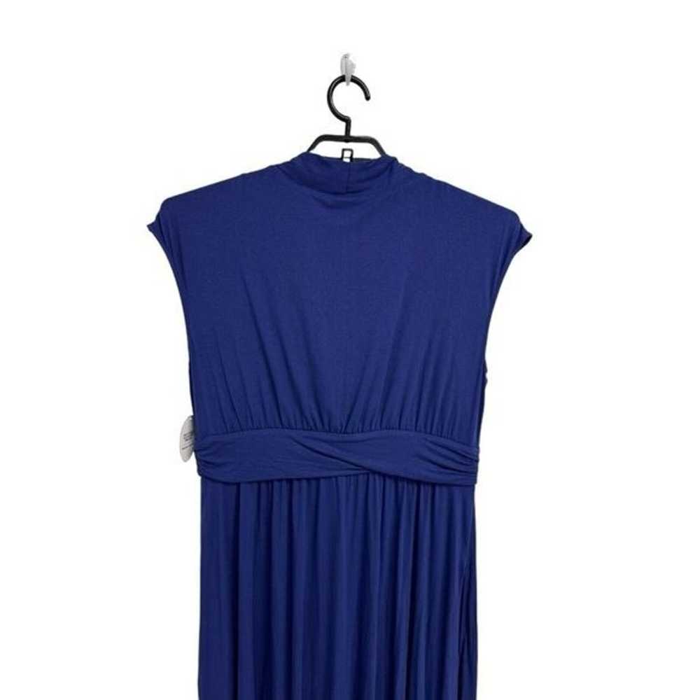 Soma Oxford women's Band maxi bra dress True Blue… - image 4