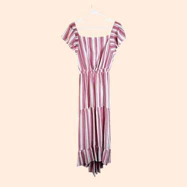 Anthropologie Striped Maxi Dress