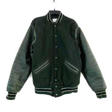 Dark green varsity jacket - Gem