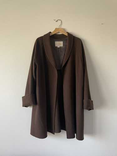 Vintage 100% Cashmere Brown Long Coat