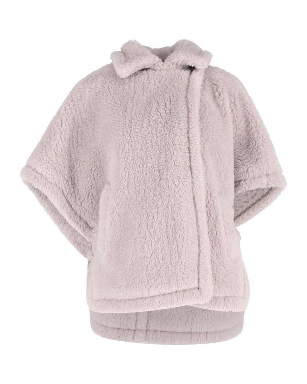 Product Details Max Mara Alpaca Blend Teddy Cape - image 2