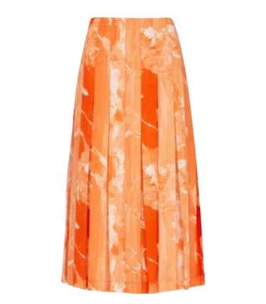 Product Details Victoria Beckham Orange Pleated P… - image 1