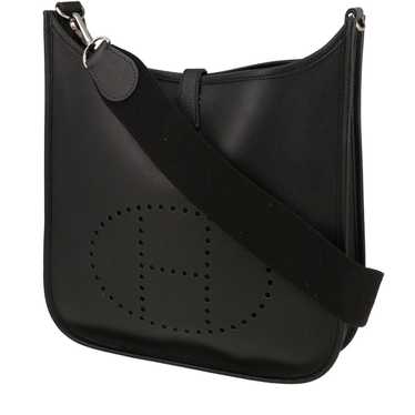 Hermès Evelyne III shoulder bag in black epsom le… - image 1