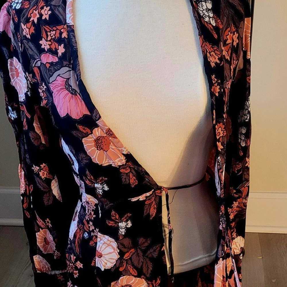 Reformation Floral Wrap Dress - image 3