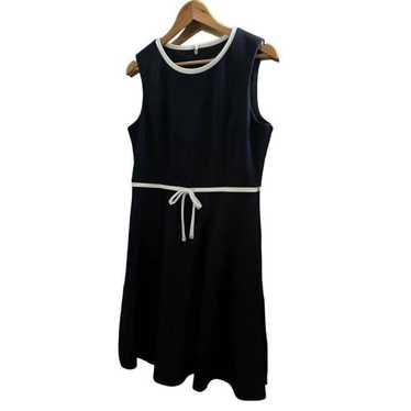 Tommy Hilfiger A Line Dit and Flare Blue dress Si… - image 1