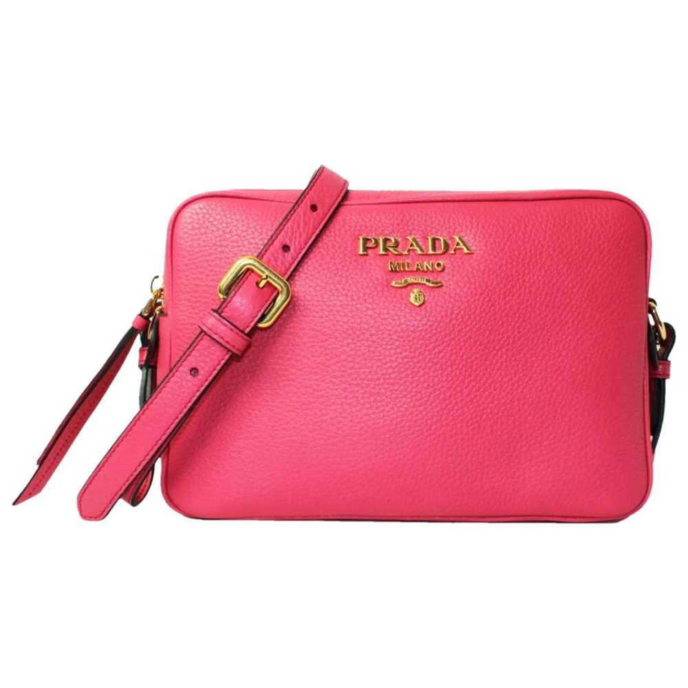 Prada Tessuto leather crossbody bag - image 1