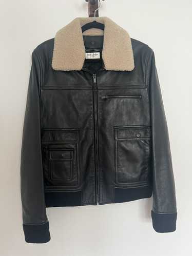 Saint Laurent Paris Detachable Shearling Aviator L