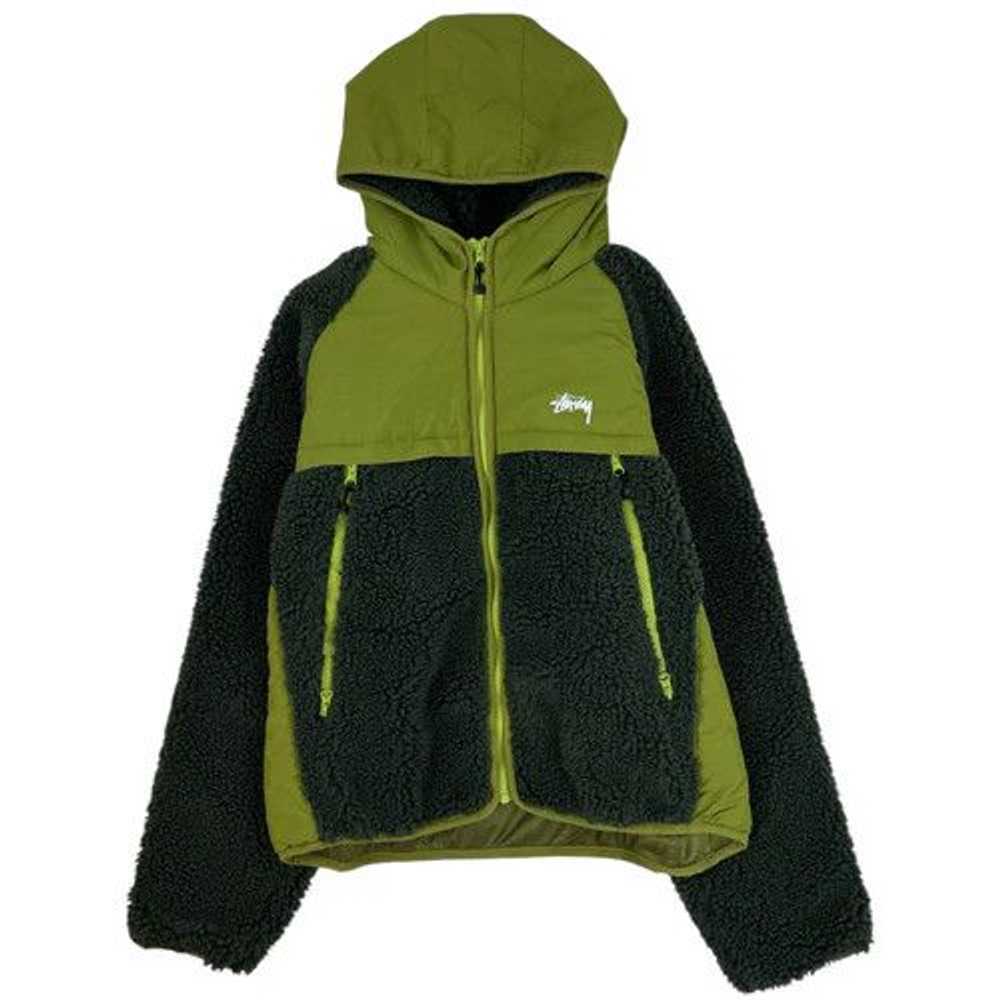 Stussy Stüssy Sherpa Panelled Hooded Fleece Jacke… - image 1