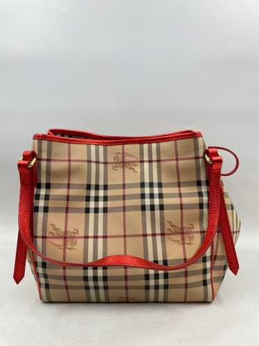 Authentic Burberry Haymarket Check Canterbury Tote