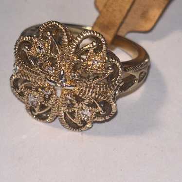 Chanel clear clover ring - Gem