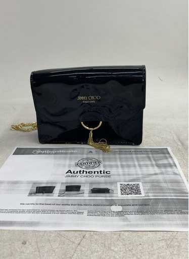 Authentic Jimmy Choo Parfums Black Patent Leather 