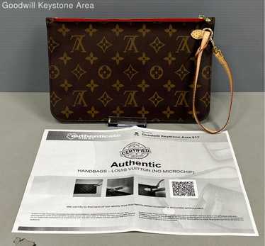 Louis Vuitton Pochette Clutch Wristlet - Certifie… - image 1