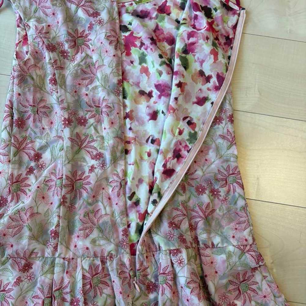 Used ★ TOCCA Floral Pattern Sleeveless Dress Size… - image 5