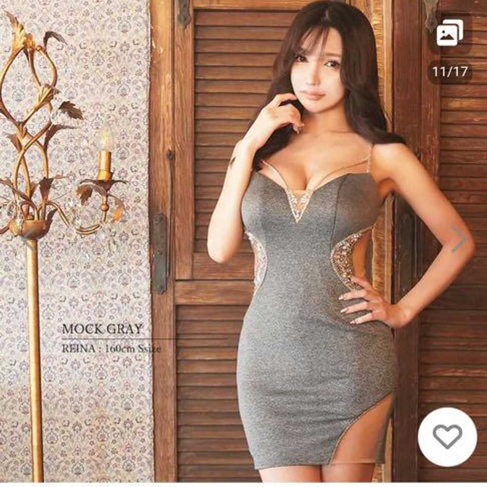 Irma M Size Cabaret Dress Gray - image 8