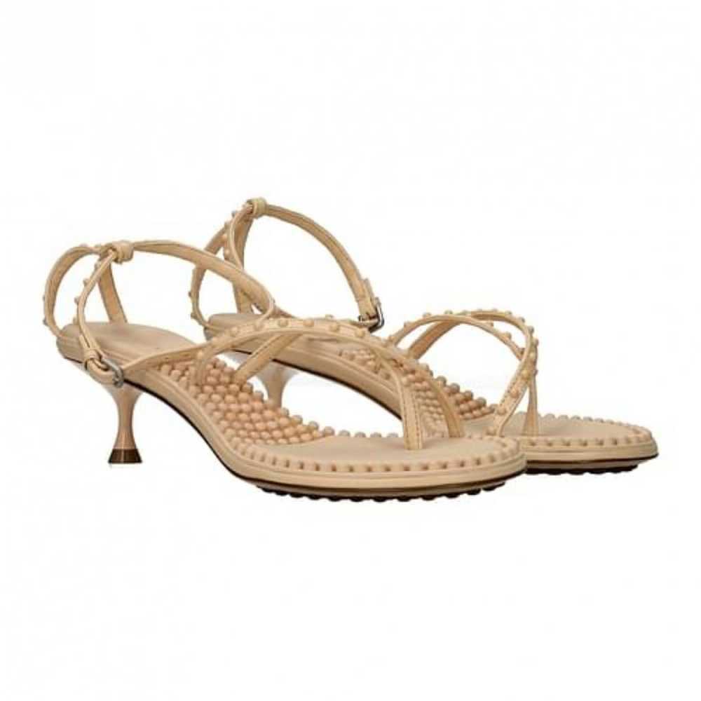 Bottega Veneta Leather flip flops - image 2