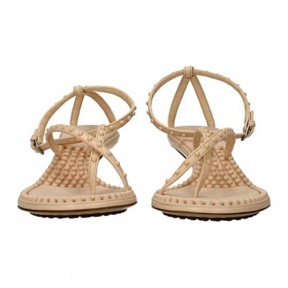 Bottega Veneta Leather flip flops - image 3