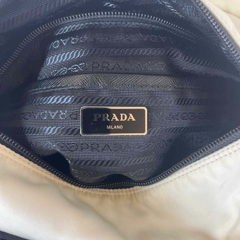 PRADA/Bag/Nylon/WHT/Studded - image 4