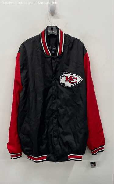 NFL Team Apparel Black & Red Coat - Size 4XL