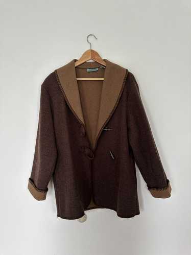 Marsh Landing Brown wool coat (S) | Used,…