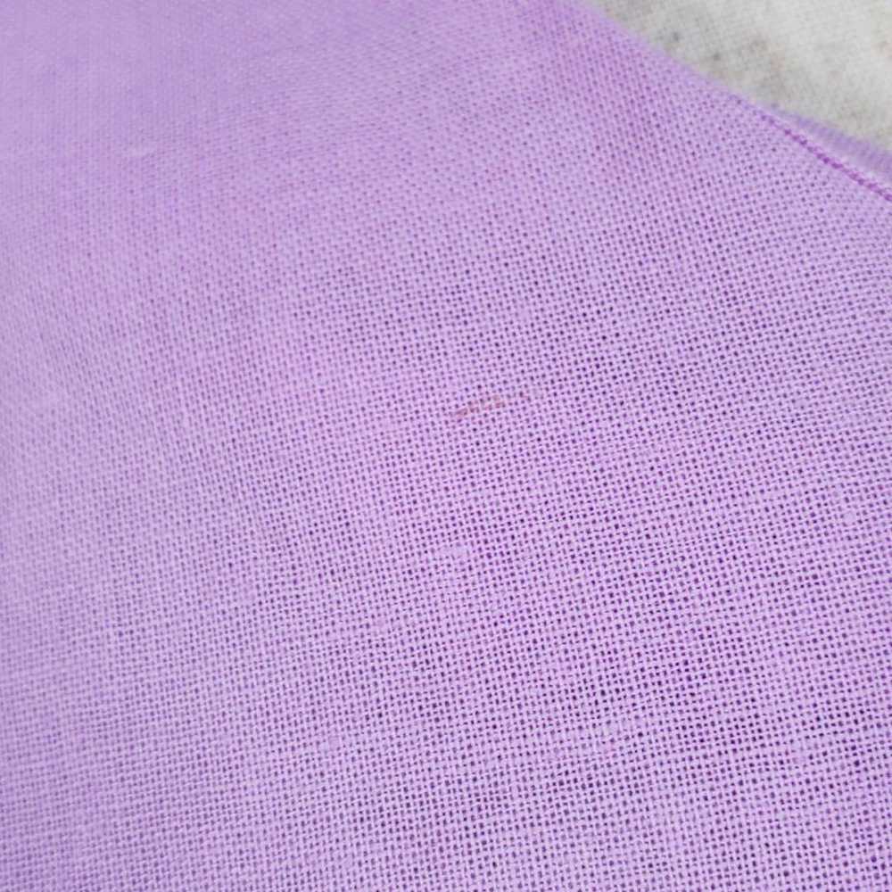 Ladies' Long Dress, Size S, Linen, Pink, Purple, … - image 8