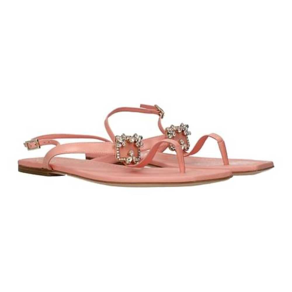 Roger Vivier Leather flip flops - image 2