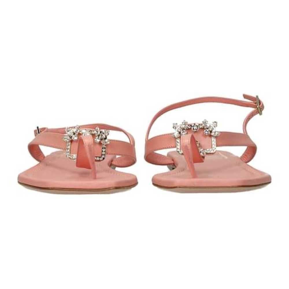 Roger Vivier Leather flip flops - image 3