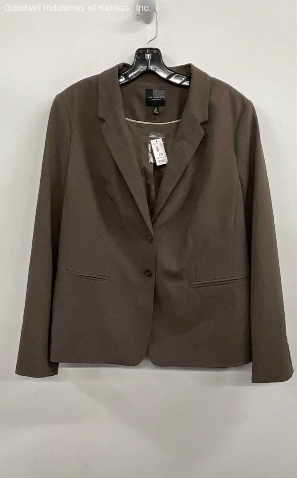 The Limited Brown Blazer Jacket - Size 16 Tall - image 1