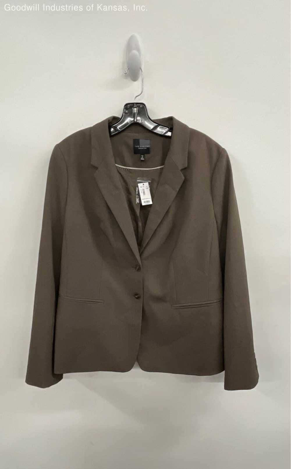 The Limited Brown Blazer Jacket - Size 16 Tall - image 4