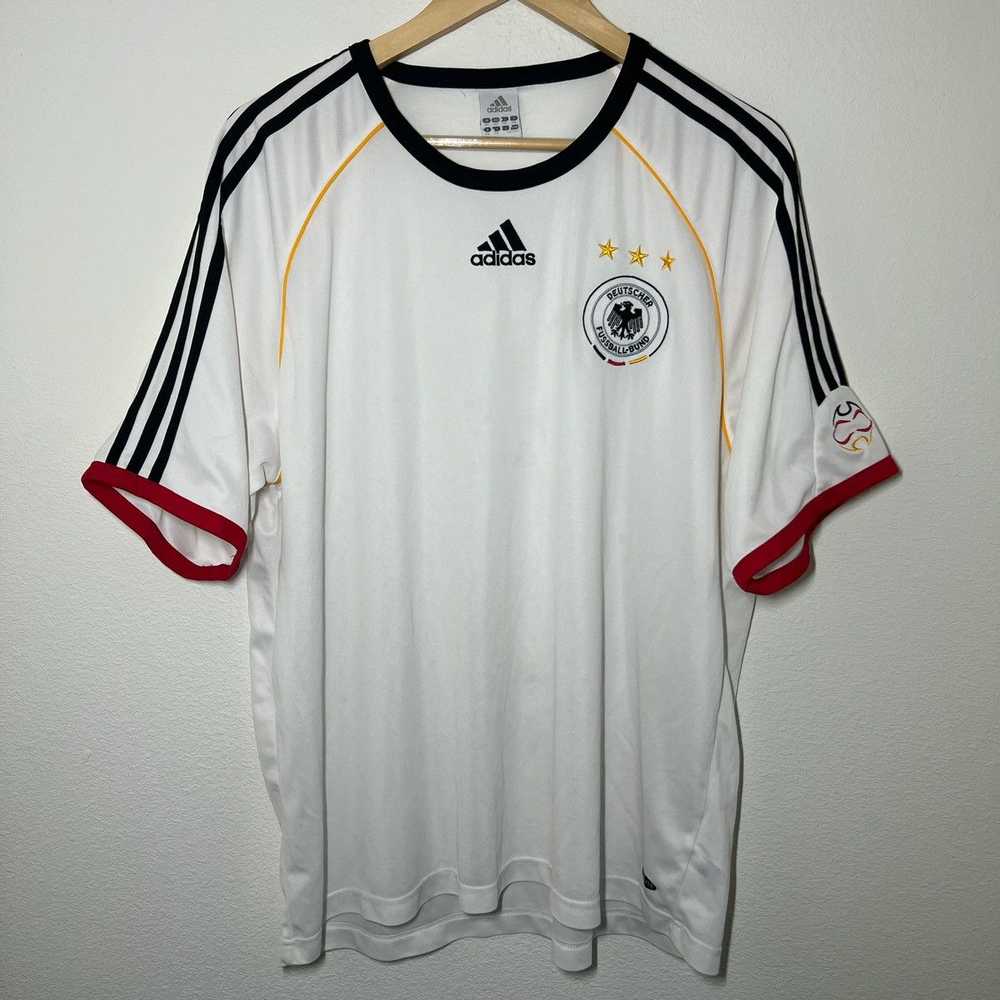 Adidas × Soccer Jersey × Vintage Germany Y2K Team… - image 1