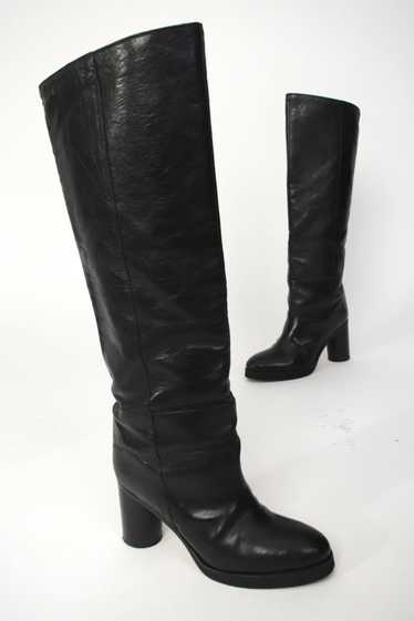 Isabel Marant Lelia Leather Knee-High Boots