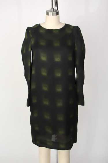 Marni Silk & Wool Gauze Printed Dress