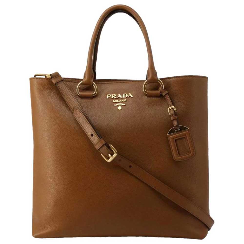 Prada Tessuto leather tote - image 1