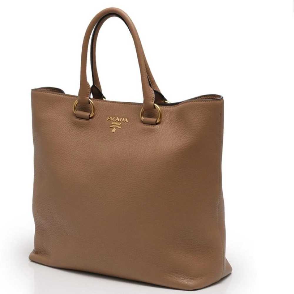 Prada Tessuto leather tote - image 3