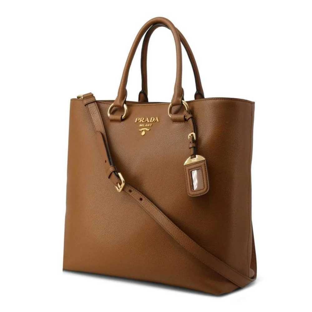 Prada Tessuto leather tote - image 9