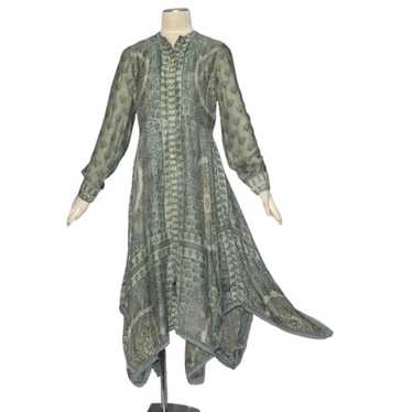 Soft Surroundings Jardin Marjorelle Dress Caftan A