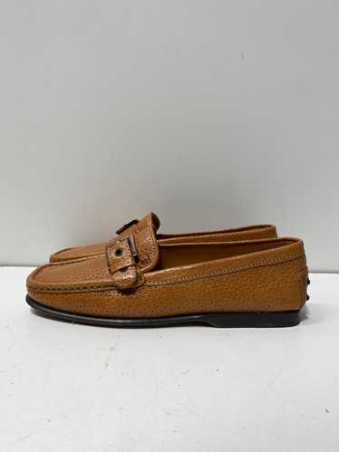 AUTHENTIC Tod's Brown Loafer Shoes Women's Sz 6