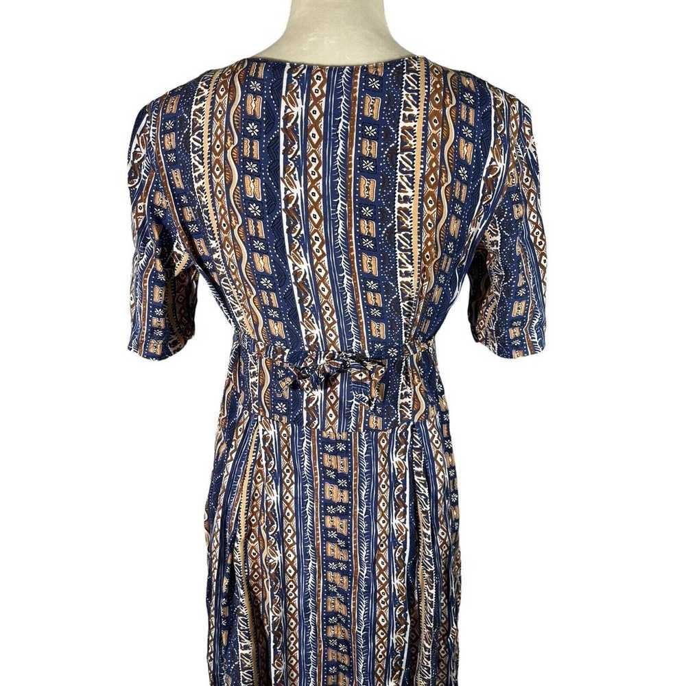 Vintage Passport Pier 1 Imports Dress Tribal Prin… - image 6