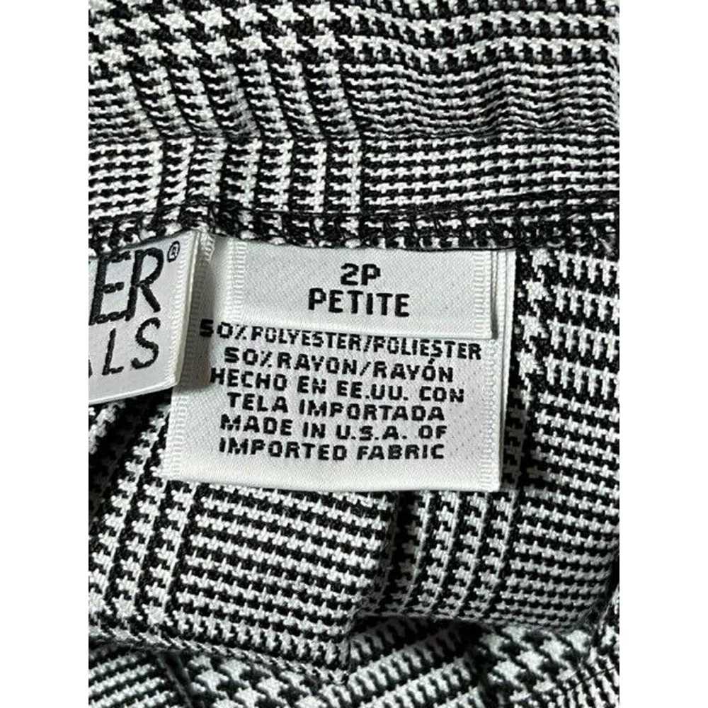 Other Liz Baker Essentials Houndstooth Pleated Ma… - image 6