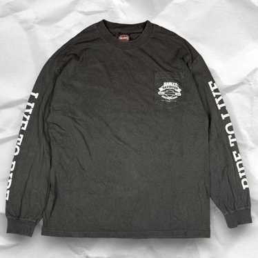 Harley Davidson Harley Davidson grey long sleeve … - image 1