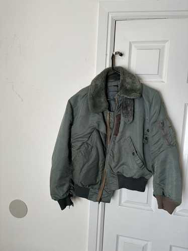 Vintage B-15D NYLON BOMBER JACKET