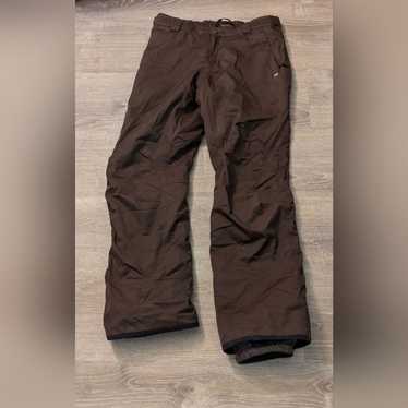 Orage Orage brown snow pants size large