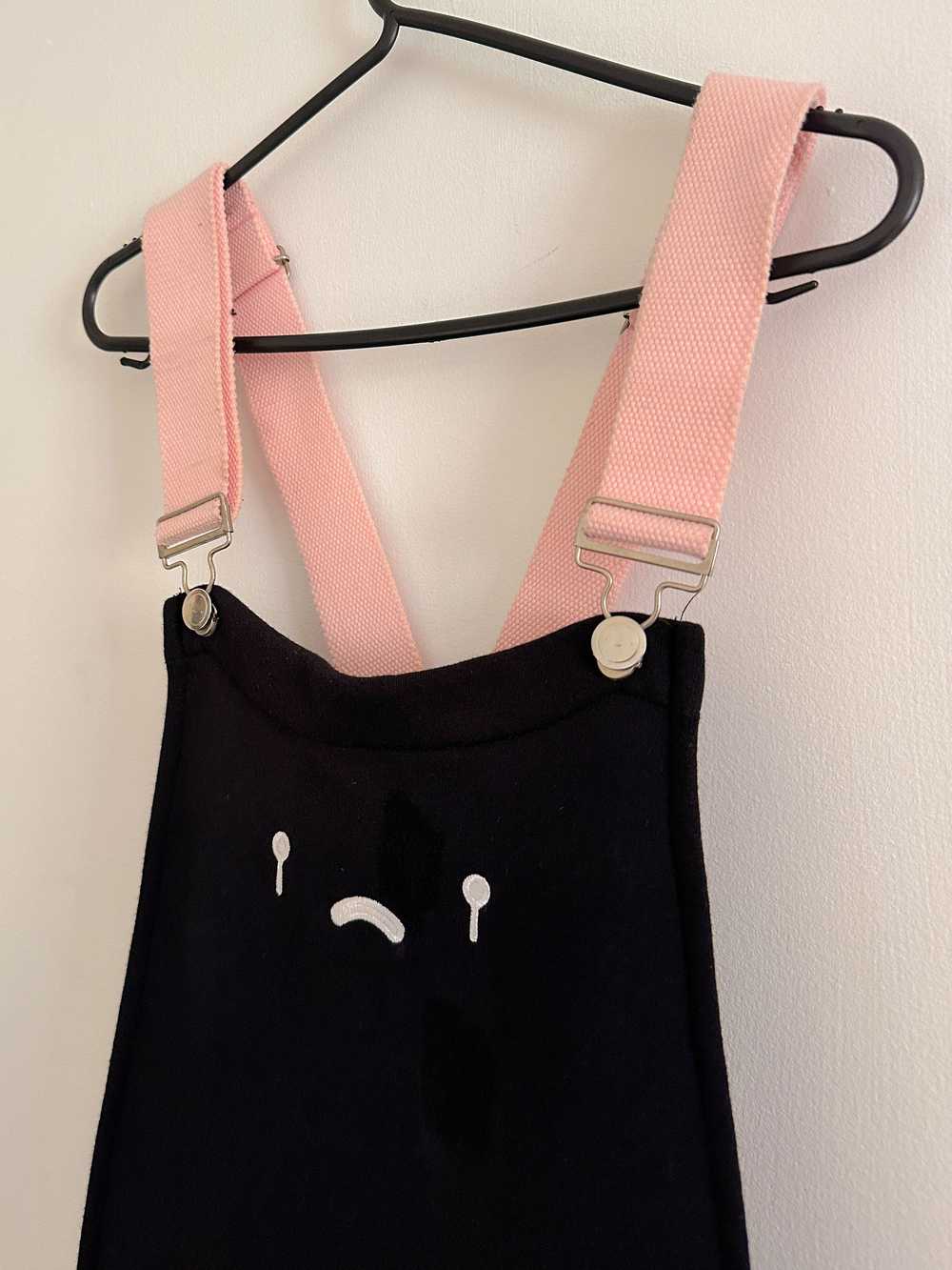 TSUKI Tsuki ‘Why Are You Sad’ Black Dungarees | S… - image 3