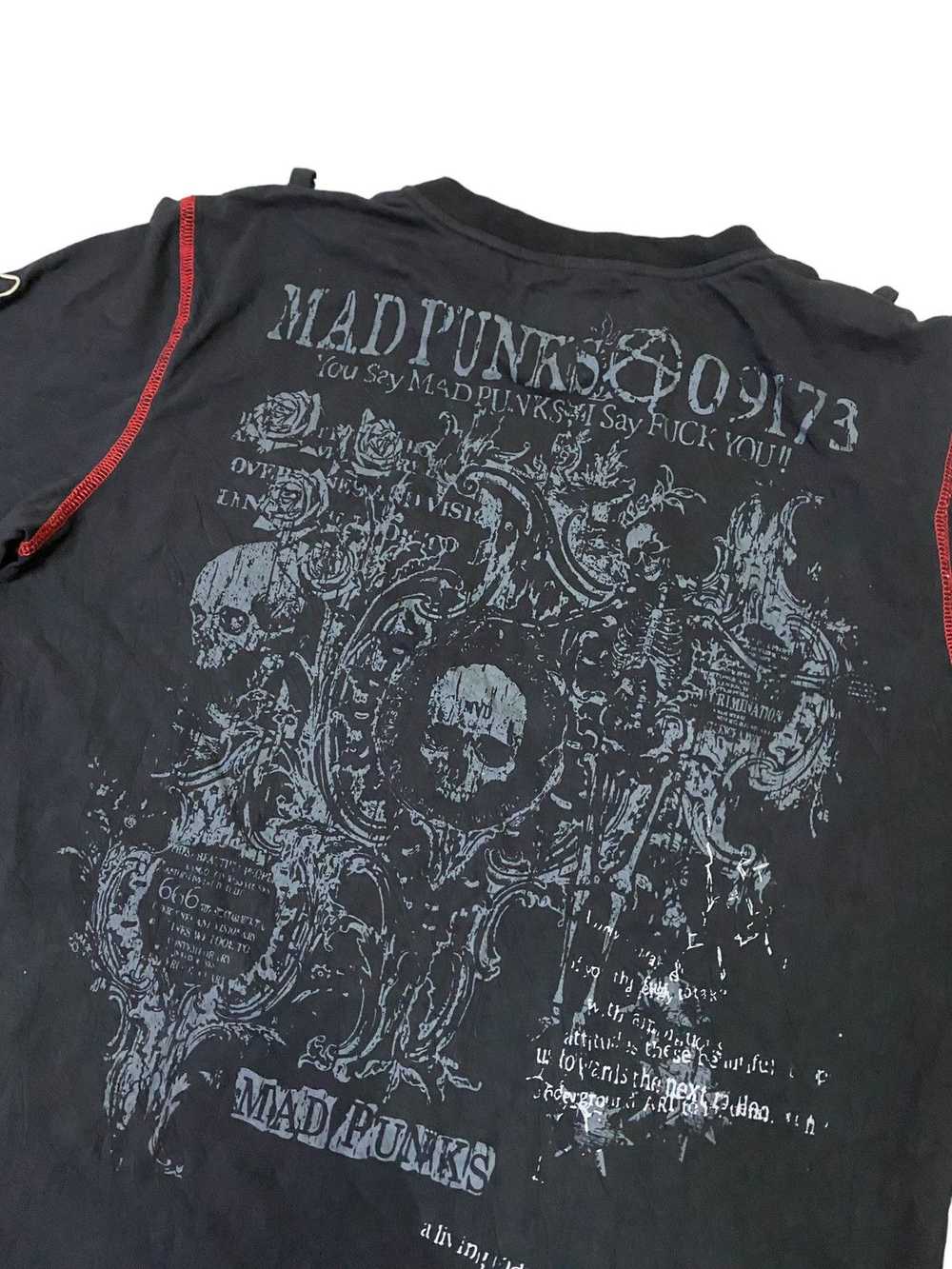 Japanese Brand × Rock T Shirt Japanese Gothic Mad… - image 2