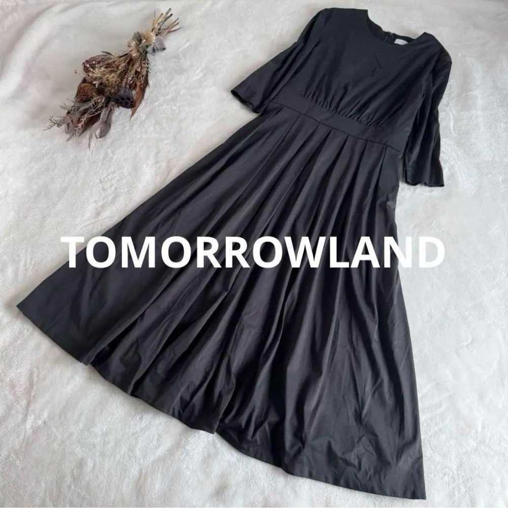 [Good Condition] TOMORROWLAND Long Dress Long Sle… - image 1