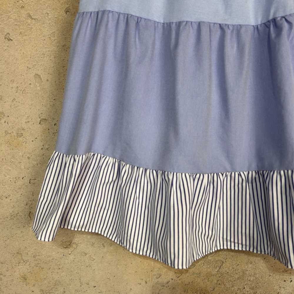 Pomander place chambray striped tiered babydoll s… - image 3