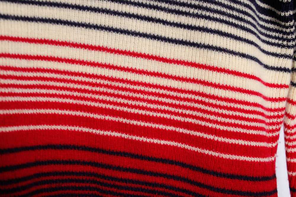 1970s Felice Striped Acrylic Sweater - Medium - image 12