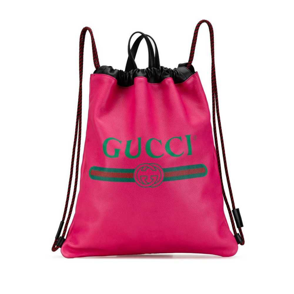 Gucci Leather backpack - image 1